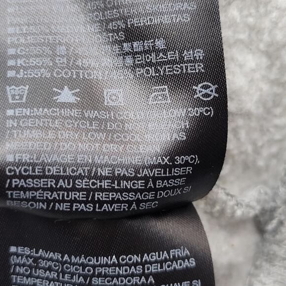 Burton Indie Crush Funnel Neck Sweatshirt Grey Small - Picture 10 of 11